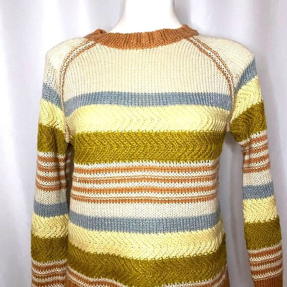 Vici Exclusive x fate Striped Sweater NWT - Picture 1 of 5